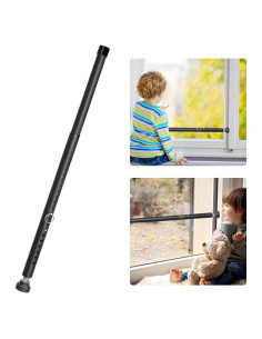 Barra de Seguridad POKUSI para Puertas Correderas 43-127 cm