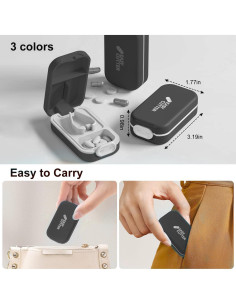 Cortador de Pastillas Hafigigi Negro con Cerradura de Seguridad 2