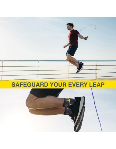 Bracoo Faja de Compresión para Tobillo FS60 Unisex Negro