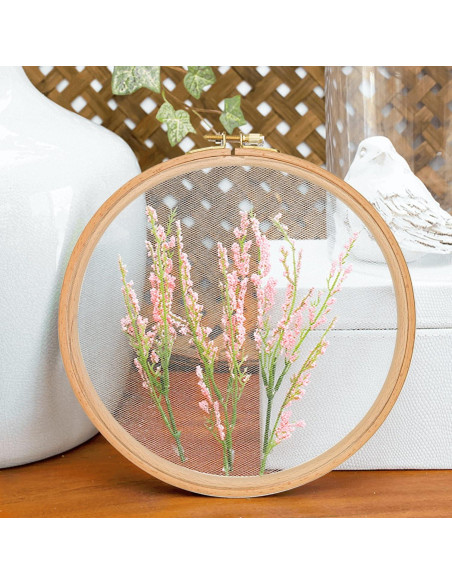 Aros de Bordado de Madera de Haya 5 Pulgadas - 2 Piezas