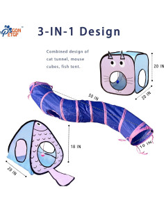 Set de Juguetes para Gatos GONPETGP 23 PCS Interactivos 2