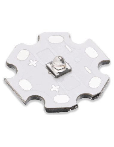 5 Pcs Luz LED UV 365-370nm Alta Potencia LEDGUHON