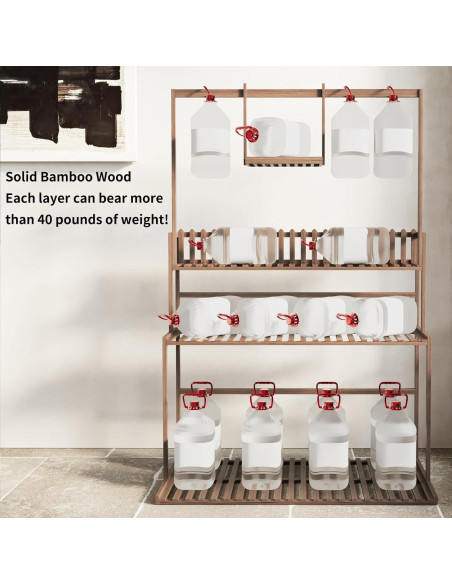 Estante Colgante de Plantas COPREE 3 Niveles Escalera 95x45x146cm