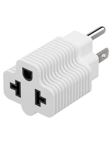Adaptador de Enchufe CA 4 en 1 PluGrand 15A 125V a 20A 250V