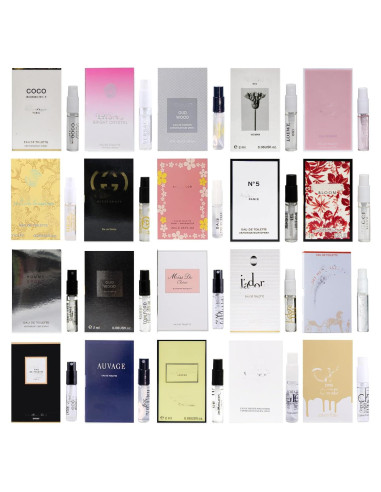 20 Muestras de Fragancias de Lujo Dirstic para Mujeres