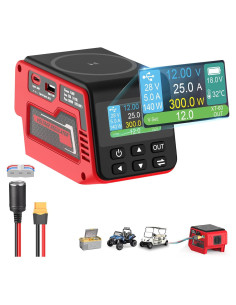 Regulador de Voltaje Vortlink 300W 1-30V para Batería Milwaukee