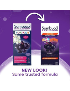 Jarabe de Saúco Negro Sambucol para Niños 118 ml - Inmunológico 2