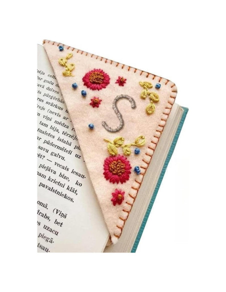 Marcador de Página Bordado MOTEERLLU Otoño Personalizado