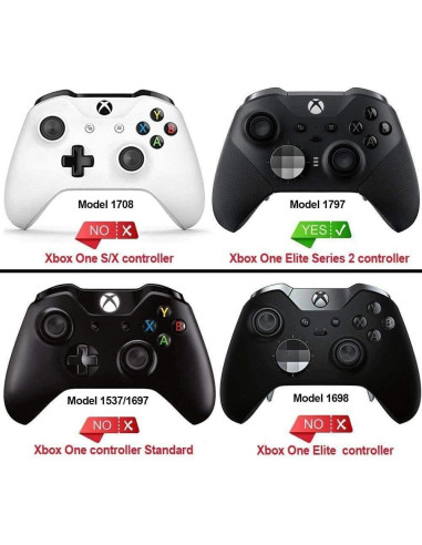 Carcasa Frontal Transparente eXtremeRate para Xbox Elite 2