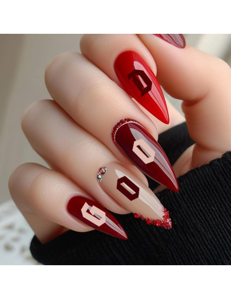 Plantillas de Estampado de Uñas Beinkmake - 3 Piezas, Acero Inoxidable