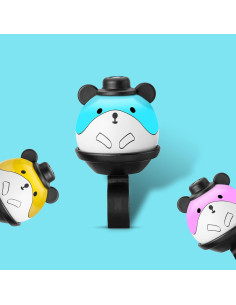 Timbre de bicicleta ROCKBROS para niños - Diseño rotatable 360 2