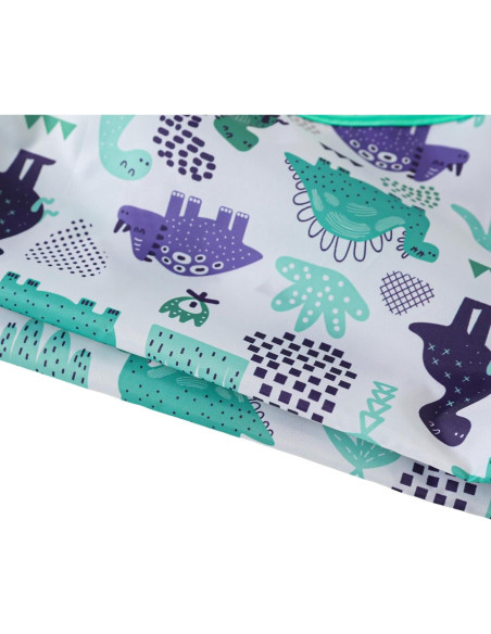 Baberos impermeables con mangas YeeLauf, paquete de 5 para bebés