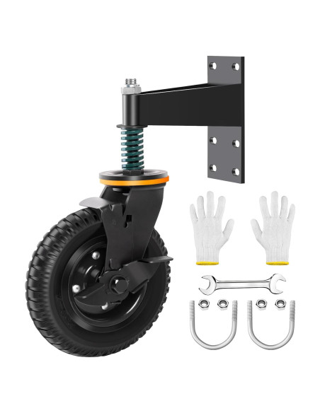 Rueda de Puerta de 15 cm con Freno YIFOR - Carga Pesada 272 kg