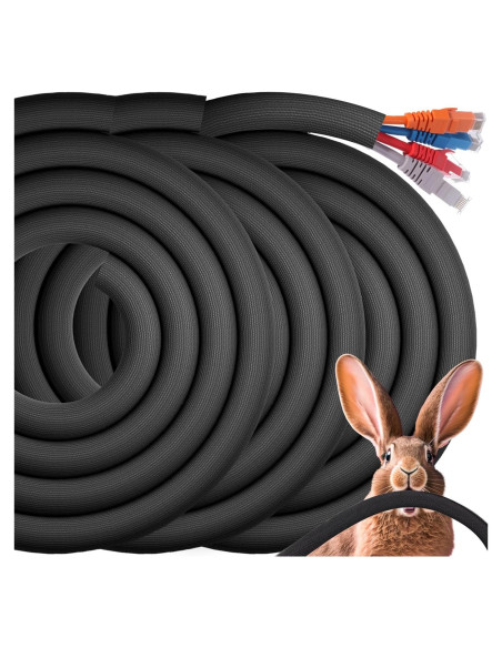 Protector de Cables para Mascotas Poen 3 Pack 3m Negro