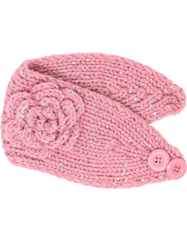 Diadema de Invierno KMystic Rosa Bebé Suave y Brillante