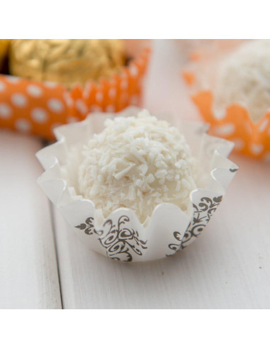 Moldes para Hornear Desechables Restaurantware 200 Unidades Floral