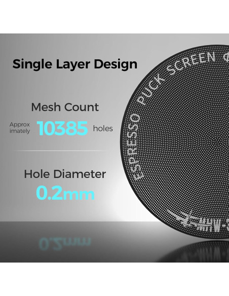 Filtro de Café Reutilizable MHW-3BOMBER 51mm Acero Inoxidable
