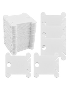 120 Bobinas de Hilo de Plástico Yuntop para Bordado DIY