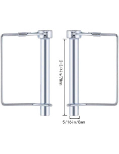 Pasador de Enganche Truleego 5/16" x 7 cm Paquete de 10 2