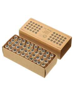Juego de Sellos de Letras y Números PATIKIL 40 Pcs Madera