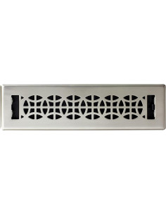 Rejilla de Piso Decor Grates ECH212-NKL 5.08x30.48 cm Níquel Cepillado 2