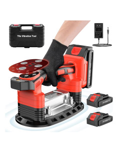 Herramienta de Instalación de Azulejos Labfintom 18V con 2 Baterías