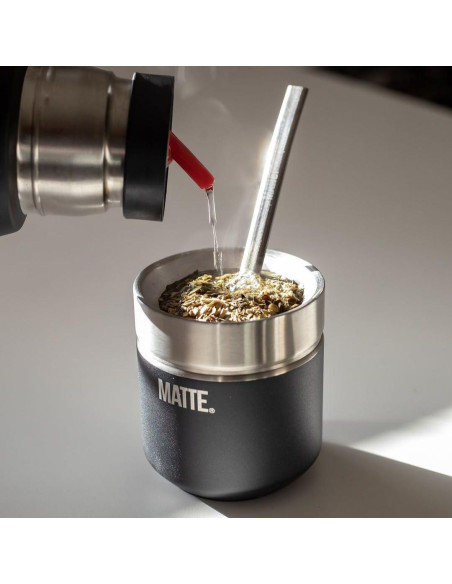 Juego de Yerba Mate Matte 6.5 oz - Caja Premium Antideslizante