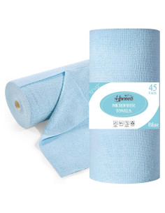 Rollo de Paños de Microfibra HONOVA 45 Piezas 30x30 cm Azul