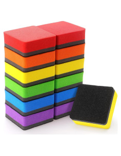 Borradores Magnéticos Tamaki para Pizarra Blanca - Paquete 12