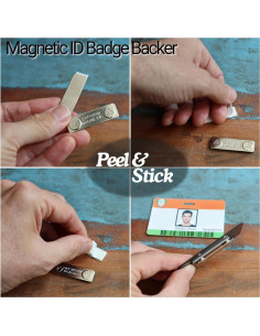 Soporte Magnético para Etiquetas de Nombre Specialist ID - 45x13mm 2