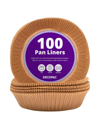 Forros para Moldes de Pastel DecoPac 18 cm, Paquete de 100