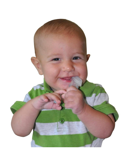 Cepillo de Dientes para Bebé Baby Buddy Azul 4+ Meses Silicona