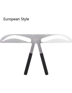 Regla de Cejas Tbest Medidor de Equilibrio Acero Inoxidable 2