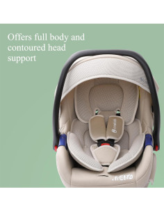 Inserto para Asiento de Auto Bebés Innokids Beige Suave 2