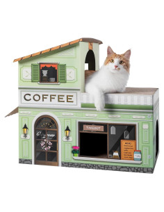 Casa para Gatos Multifuncional SMILE PAWS 62x39cm