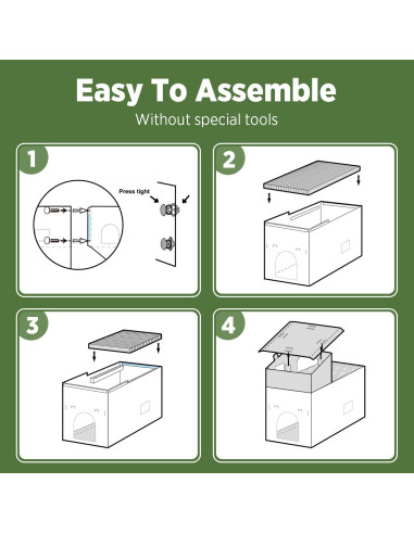 Casa para Gatos Multifuncional SMILE PAWS 62x39cm