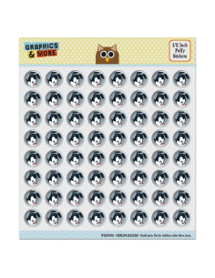 Conjunto de Stickers Puffy Animaniacs Yakko 64 unidades 1.27 cm