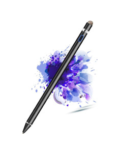 Lápiz Estilográfico Luntak Negro para iPad y Android 1.45mm