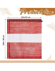 10 Bolsas de Malla Reutilizables GliCraft 55.88x60.96 cm 2