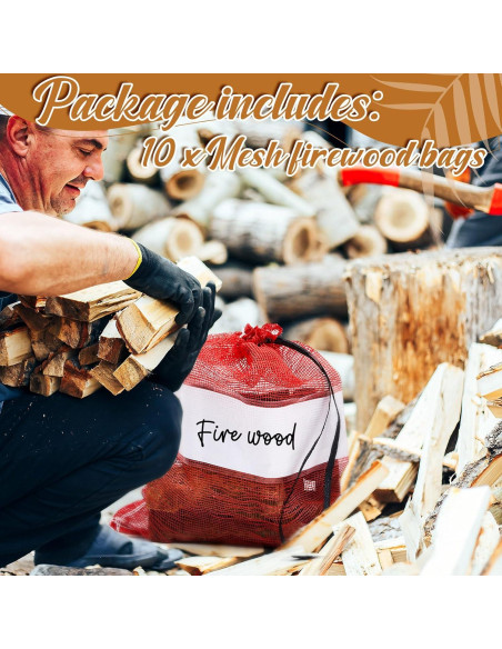 10 Bolsas de Malla Reutilizables GliCraft 55.88x60.96 cm