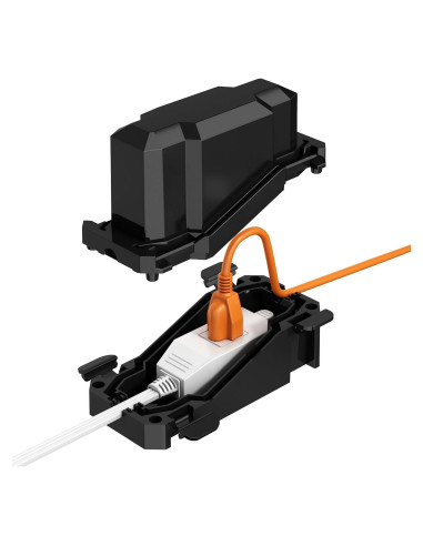 Caja de Conexión Eléctrica Exterior IP66 CFMASTER Negra