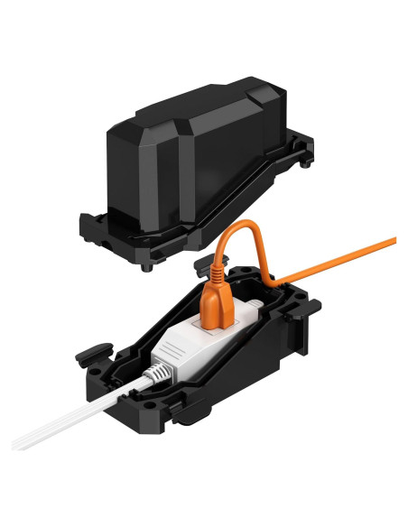 Caja de Conexión Eléctrica Exterior IP66 CFMASTER Negra