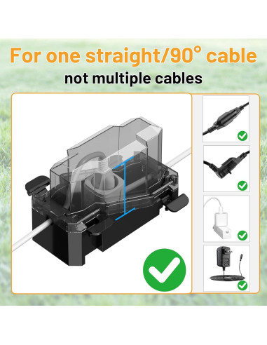 Caja de Conexión Eléctrica Exterior IP66 CFMASTER Negra