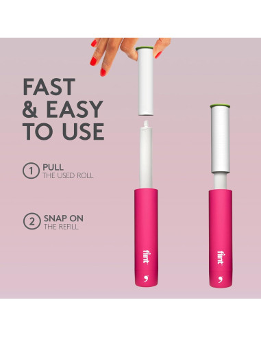 Recarga Rodillo Quitapelusas Flint - 2 Unidades Extra Pegajosas