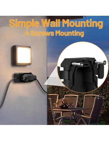 Caja de Conexión Eléctrica Exterior IP66 CFMASTER Negra