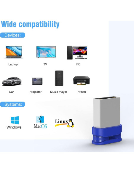 K&ZZ Unidad Flash USB 16GB Mini Azul 10 Pack U202