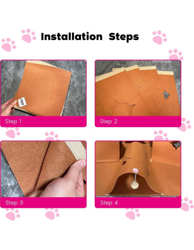 Alfombra de túnel interactivo para gatos AFLIFLI 90x90cm