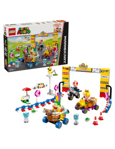 LEGO Super Mario Kart Baby Peach - Set de Circuito 823 Piezas