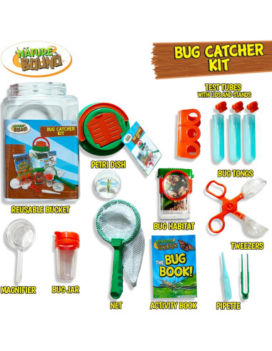 Kit de Captura de Insectos Nature Bound - 20 Piezas Educativas