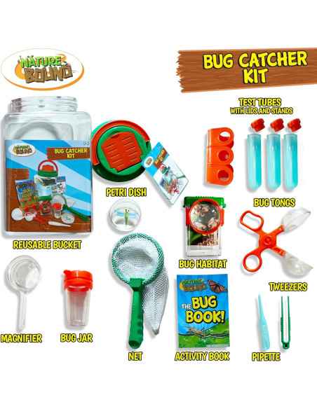 Kit de Captura de Insectos Nature Bound - 20 Piezas Educativas